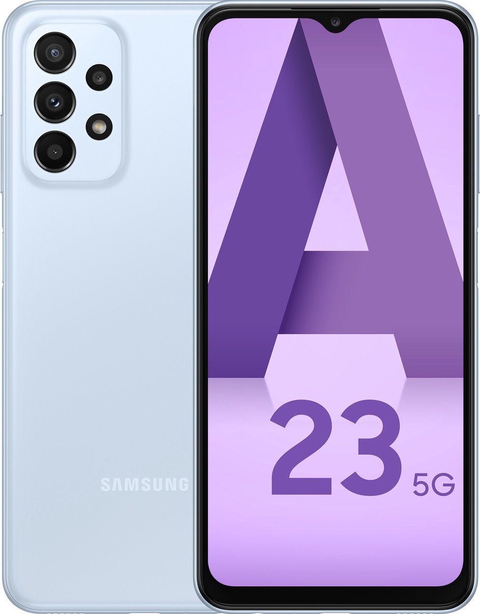 Samsung Galaxy A23 5G - 128GB - Lichtblauw - ION e - Commerce - Smartphone