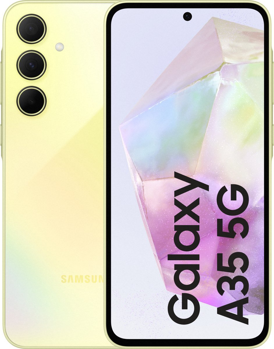 Samsung Galaxy A35 - 256GB - Awesome Lemon - ION e - Commerce - Smartphone
