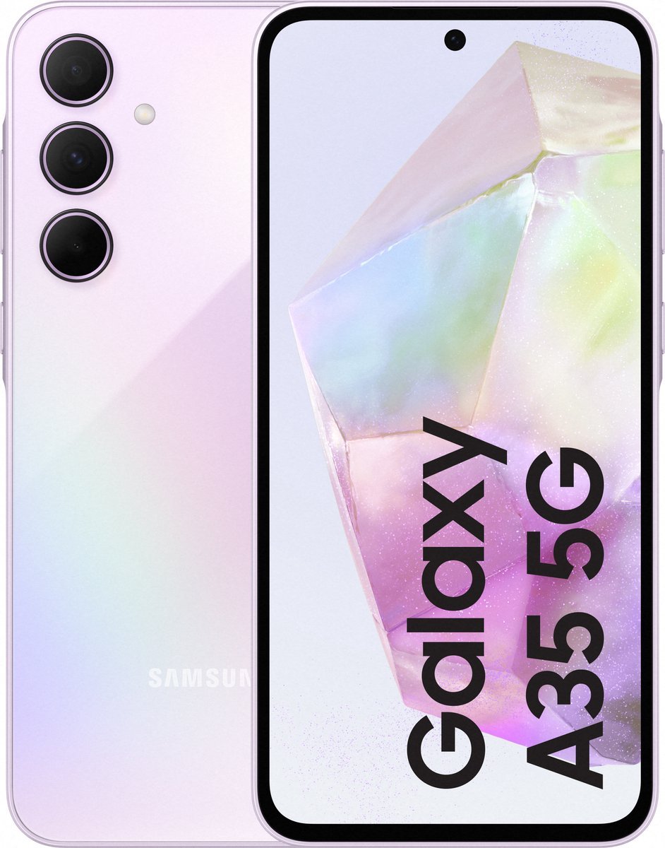 Samsung Galaxy A35 - 256GB - Awesome Lilac - ION e - Commerce - Smartphone