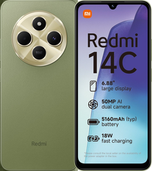 Xiaomi Redmi 14C - 8GB - 256GB - Sage Groen