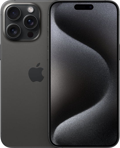 Apple iPhone 15 Pro Max - 1TB - Zwart Titanium - ION e - Commerce - Apple iPhone
