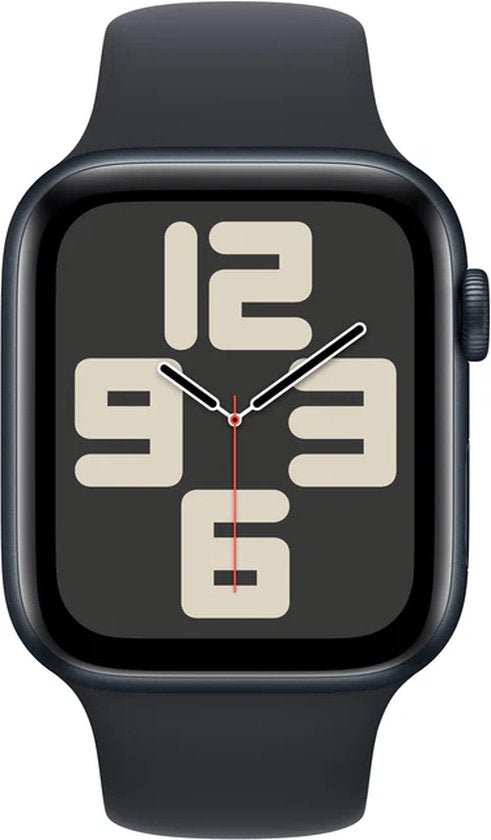 Apple Watch SE 2024 44mm Midnight Aluminium Case with Midnight Sport Band - M/L - ION eCommerce - Smartwatch