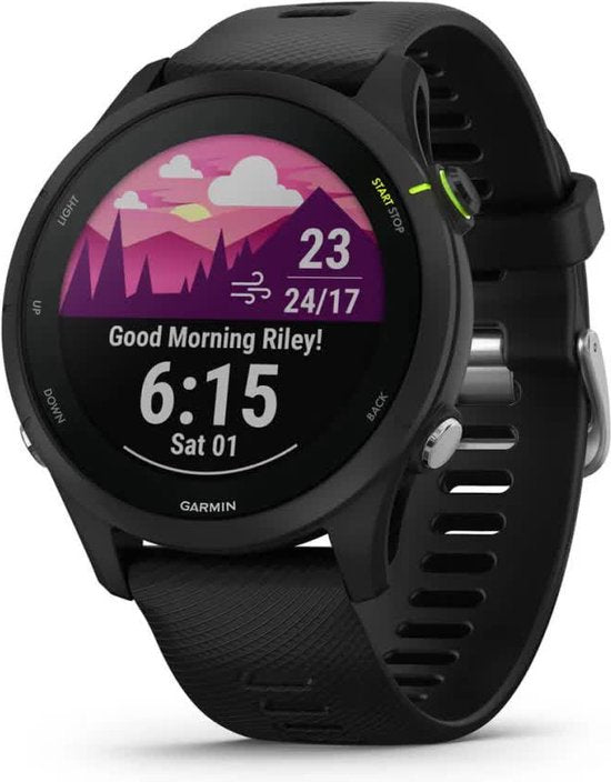 Garmin Forerunner 255 Music Hardloophorloge - Sporthorloge - Met GPS Tracker - Geschikt voor hardlopen - Zwart - ION eCommerce - Smartwatch