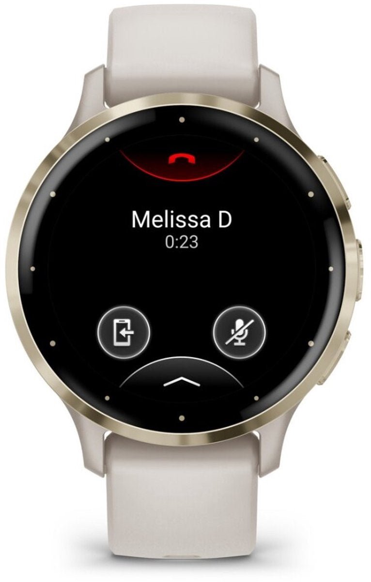 Garmin Venu 3s - Smartwatch - AMOLED - Scherm - 41mm - Ivory - ION eCommerce - 