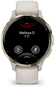 Garmin Venu 3s - Smartwatch - AMOLED - Scherm - 41mm - Ivory - ION eCommerce - 