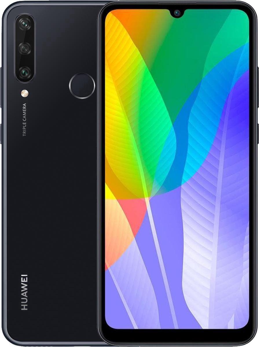 Huawei Y6P - 64GB - Zwart - ION e - Commerce - Smartphone