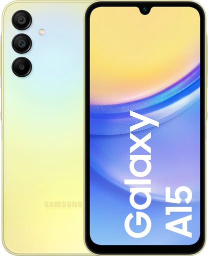 Samsung Galaxy A15 4G - 256GB - Geel - ION e - Commerce - Smartphone
