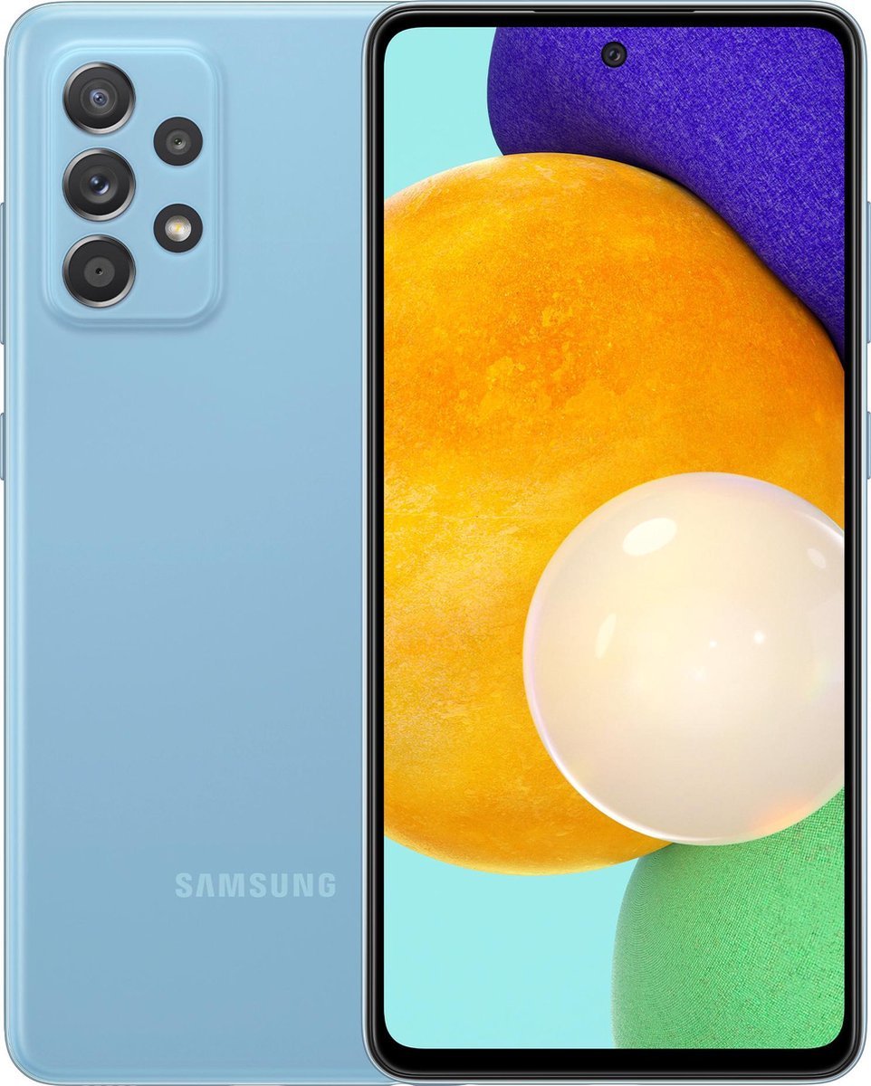 Samsung Galaxy A52 5G - 128GB - Awesome Blue - ION e - Commerce - Smartphone