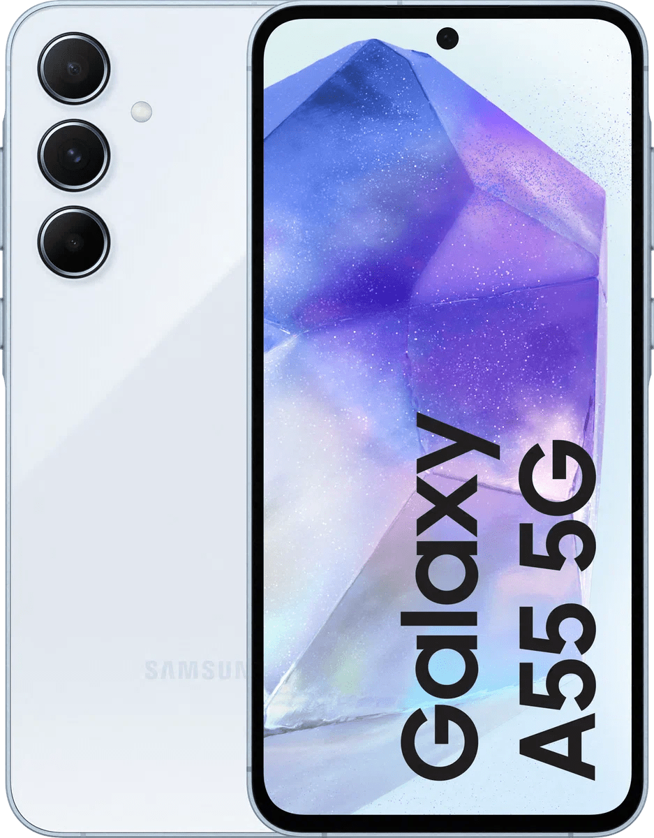 Samsung Galaxy A55 5G - 256GB - Awesome Iceblue - ION e - Commerce - Smartphone