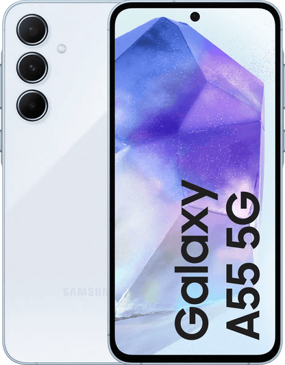 Samsung Galaxy A55 5G - 256GB - Awesome Iceblue - ION e - Commerce - Smartphone