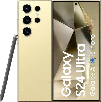 Samsung Galaxy S24 Ultra 5G - 1TB - Titanium Yellow - ION e - Commerce - Smartphone